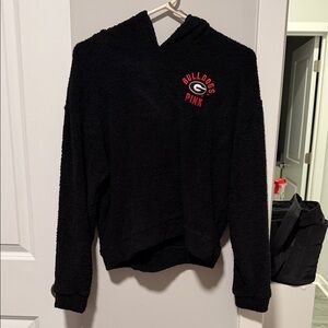 VS PINK GA Bulldogs Sherpa Pullover